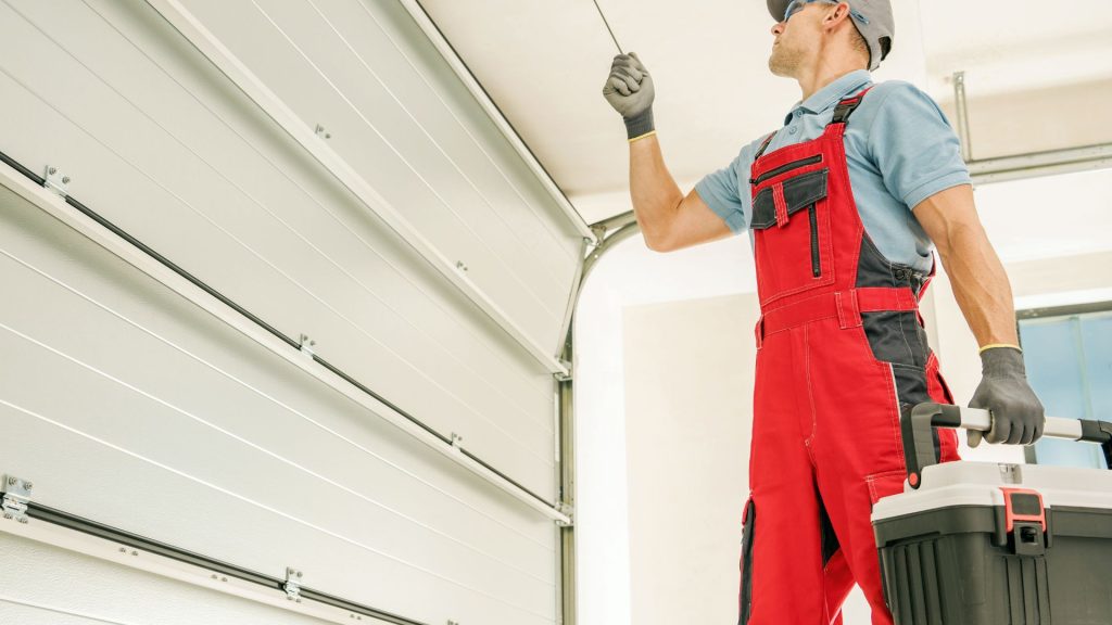 Garage door install