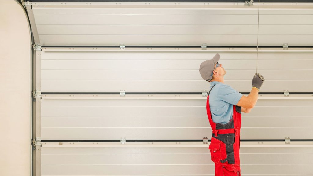Garage door installation